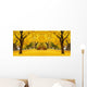yellow maple leaves landscapes Wall Mural