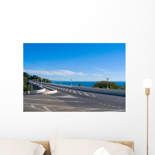 Matsesta Bridge in Sochi town Wall Mural