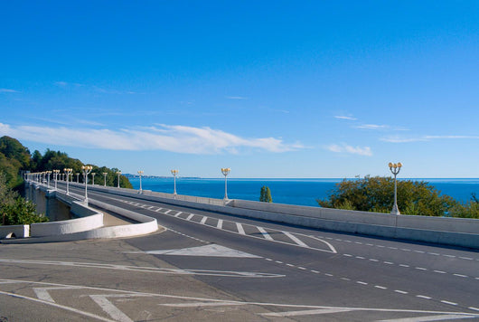 Matsesta Bridge in Sochi town Wall Mural