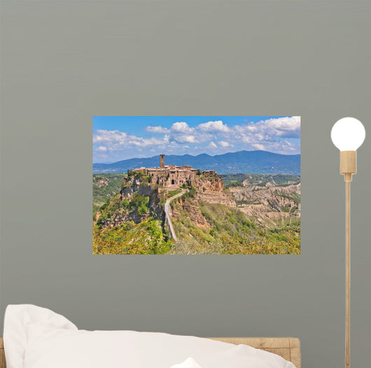 Italian Hilltown Civita Bagnoregio Wall Mural