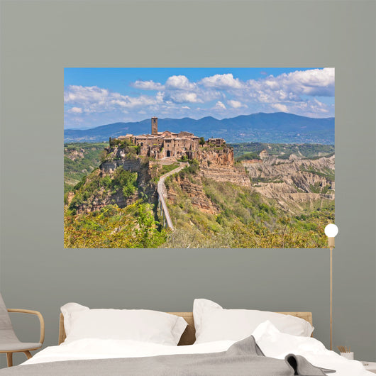 Italian Hilltown of Civita Bagnoregio Wall Mural