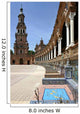 plaza de espana in seville, andalucia, spain Wall Mural