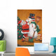 Santa Wall Mural
