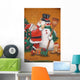 Santa Wall Mural