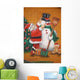 Santa Wall Mural