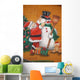 Santa Wall Mural