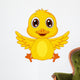 Cute baby duck cartoon Wall Decal