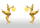 Golden Kinnaree Statue Two
