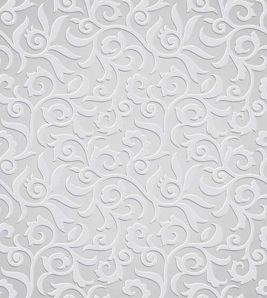 Traditional Silver Wallpaper Wall Decal