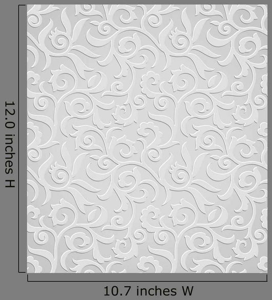Traditional Silver Wallpaper Wall Decal