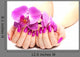 Female Hands with Pink Wall Decal