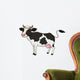 Cute cow cartoon Wall Decal