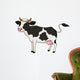 Cute cow cartoon Wall Decal
