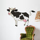 Cute cow cartoon Wall Decal