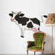 Cute cow cartoon Wall Decal