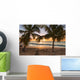 Sunset Beach Palm Trees