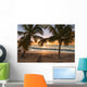 Sunset Beach Palm Trees