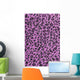 Pink Leopard Fabric Texture Wall Decal