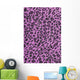 Pink Leopard Fabric Texture Wall Decal