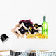 Bottles Wine Placed Wooden