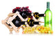 Bottles Wine Placed Wooden