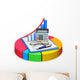 Accounting and statistics concept Wall Decal