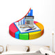 Accounting and statistics concept Wall Decal