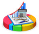 Accounting and statistics concept Wall Decal