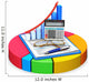 Accounting and statistics concept Wall Decal