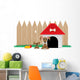 Mother dog and her puppy Wall Decal