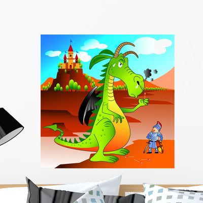 Dragon Green shown on a wall