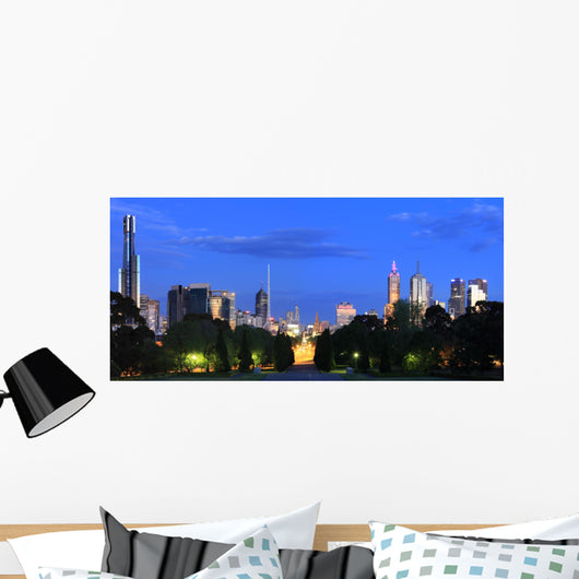 Melbourne Panorama Wall Mural