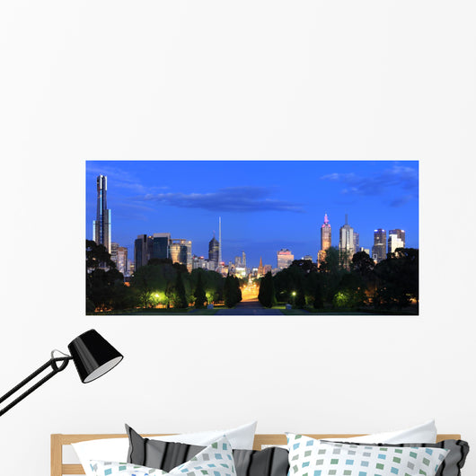 Melbourne Panorama Wall Mural