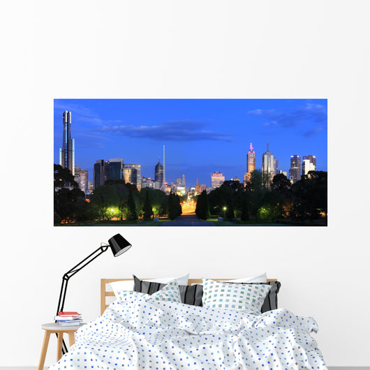 Melbourne Panorama Wall Mural