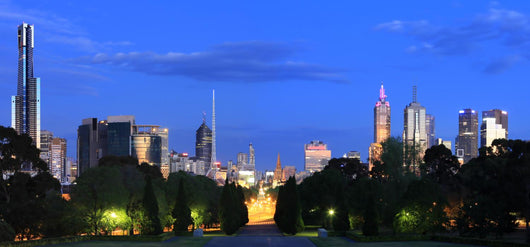 Melbourne Panorama Wall Mural