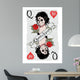 Queen of hearts Wall Decal