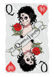 Queen of hearts Wall Decal