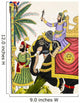 Painting Black Royal Elephant