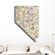Map Nevada Wall Mural