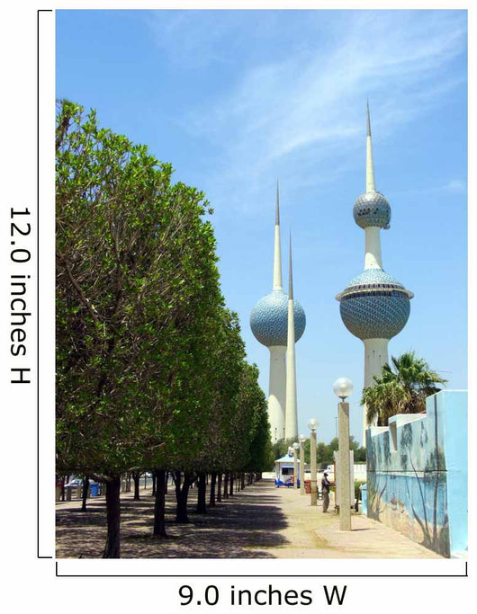 Kuwait Towers Wall Mural