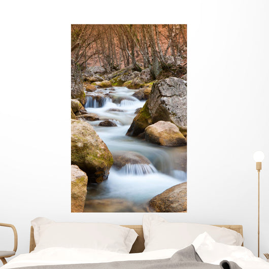 Mountain River Wall Mural