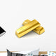 Gold Bars Wall Mural