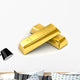 Gold Bars Wall Mural