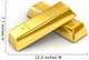 Gold Bars Wall Mural