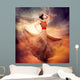 Dancing Fashion Woman Wall Mural