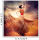 Dancing Fashion Woman Wall Mural