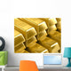 Gold Bars Wall Mural