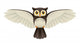 Owl Flying Wall Decal