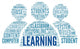 Learning concept in word tag cloud Wall Decal
