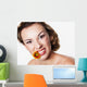 Portrait with Dental Braces Wall Mural